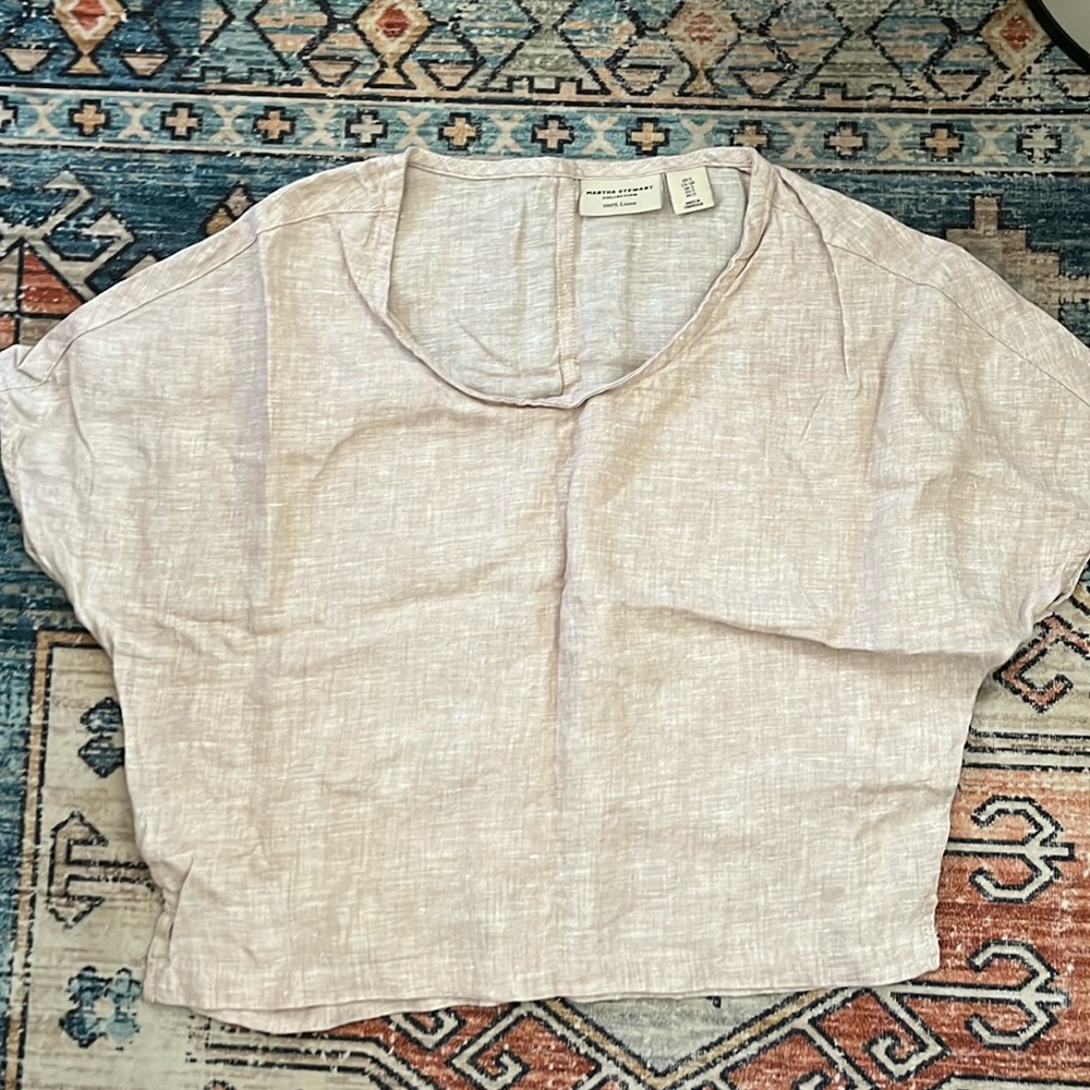 100% linen shirt